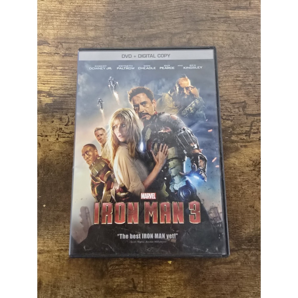IRON MAN 3 DVD MOVIE
